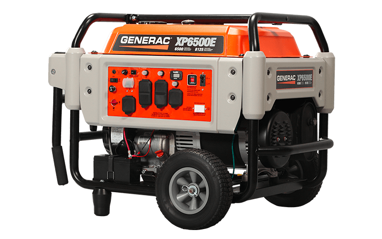 Generac XP Series 6500E Portable Generator This compact yet rugged unit is ...