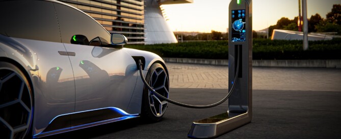 EV charging stations installed